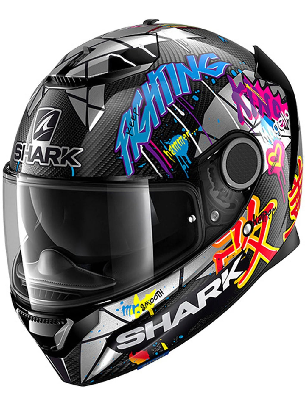 Carbon Glitter Red Motorcycle Helmet U564288