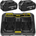 5.0Ah 2Pack Replacement Battery with Charger N4250