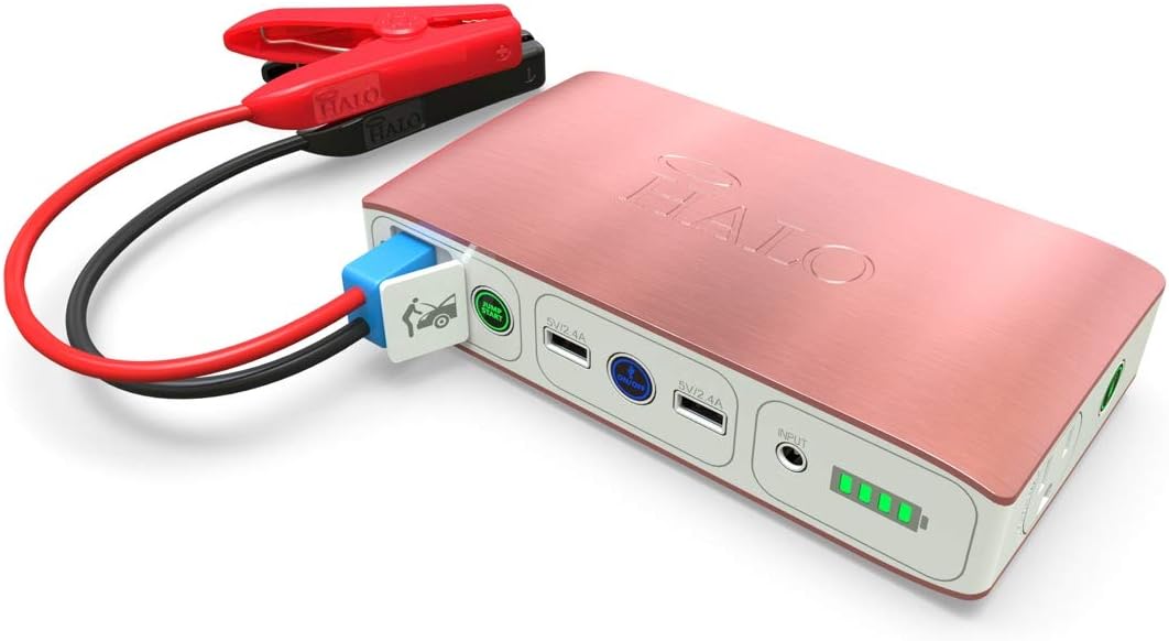 Grey Portable Phone Laptop Charger Car Jump Starter with AC Outlet Pack of 2 F992677