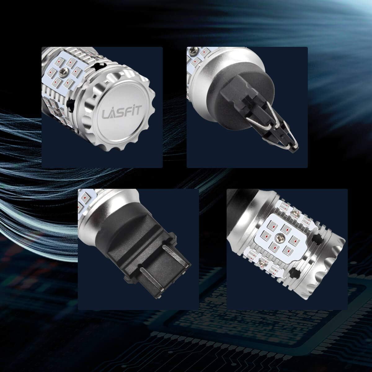 3157 LED Bulb Anti Flash Canbus Ready (2pcs) W498