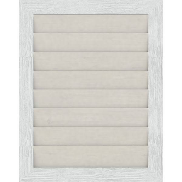 Primed Non-Functional Vertical Gable Vent S7863