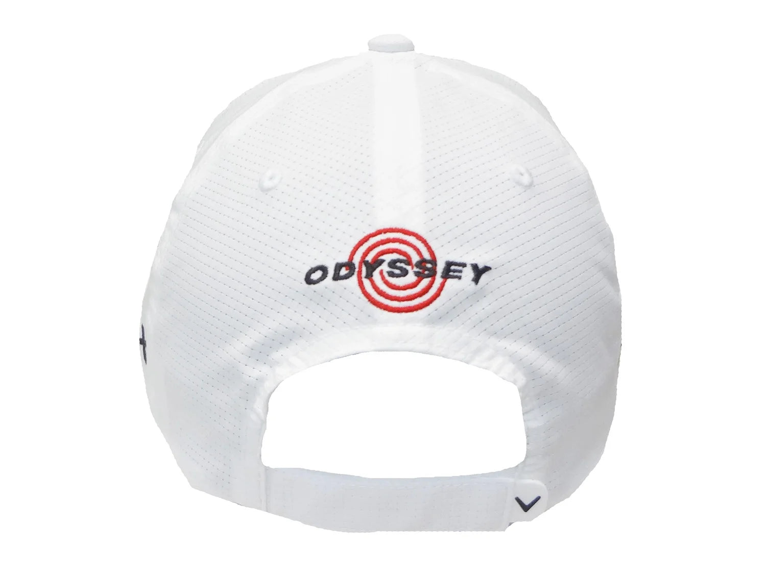 White Adjustable Golf Hat K779