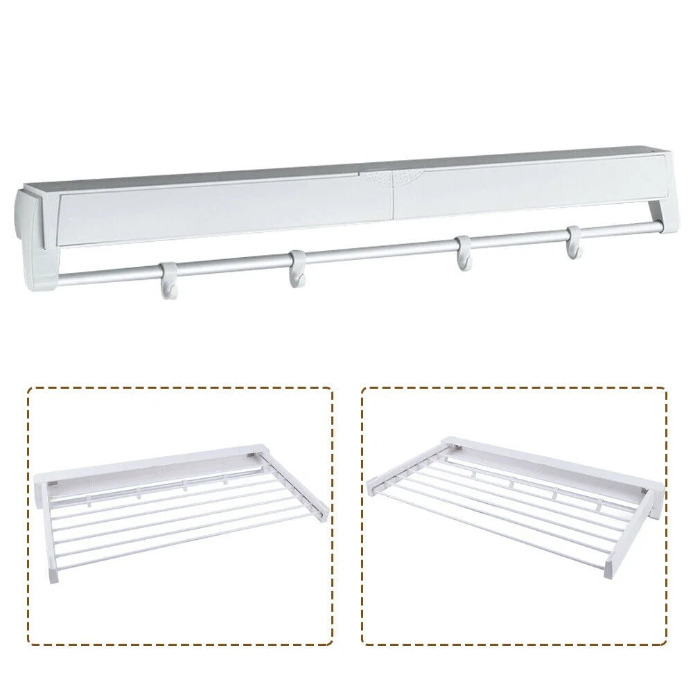 Wall Mounted Retractable Drying Rack L808