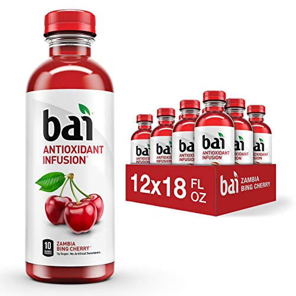 Antioxidant Infused Flavored Water, 18 Fluid Ounce Bottles, 12 count B534