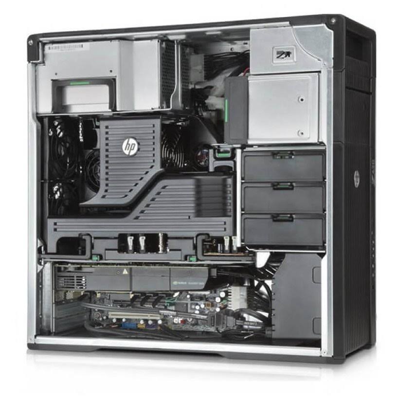 HP Z620 Workstation E5-2640 Six Core 2.5Ghz 128GB 1TB Q600 Win 10 Pre-Install D97882