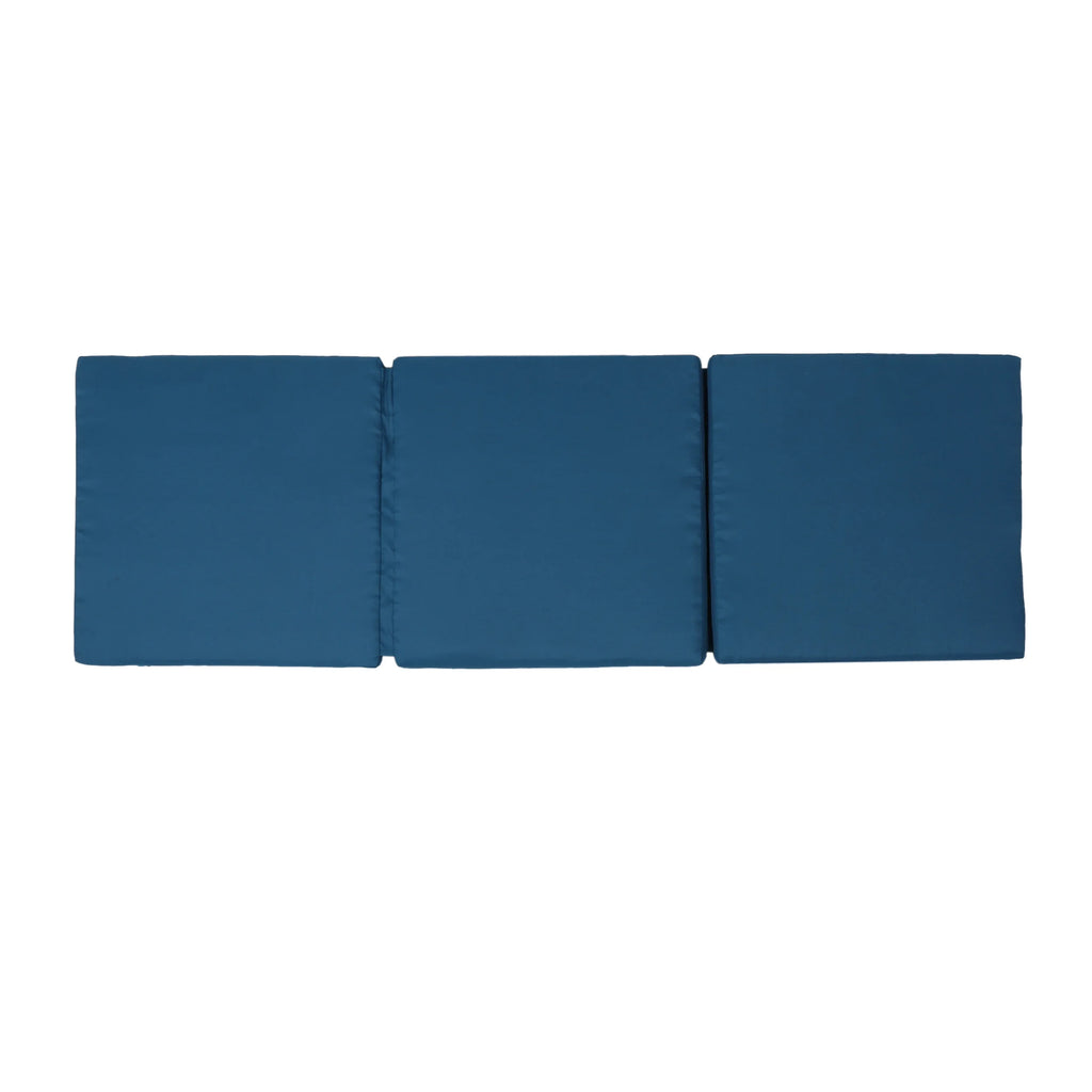 Blue Water Resistant Chaise Lounge Cushion Y331