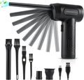 Cordless Air Duster Portable Air Blower with 50000 RPM Rechargeable Battery T6266