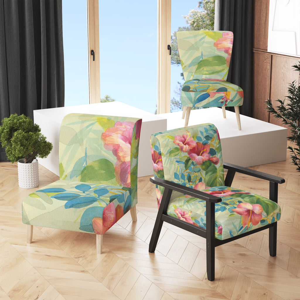 Upholstered Traditional Accent Chair A75145