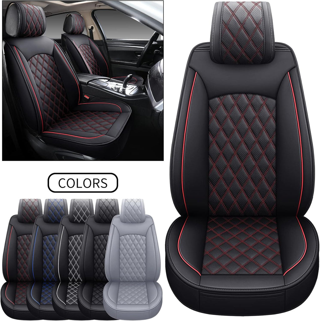 Waterproof Faux Leather Car Seat Covers Full Set G917