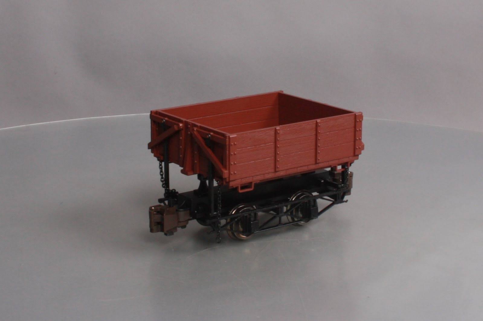 Brown Wood Side Dump Car K9403