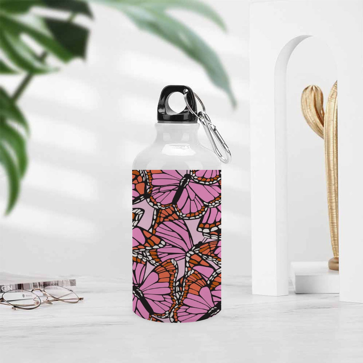 400ml Sport Aluminum Water Bottle with Twist Cap R590891