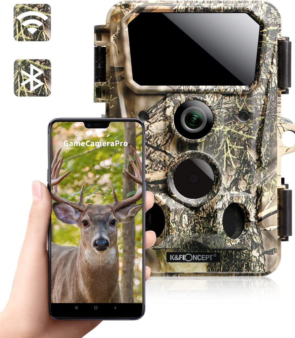 16MP 1080P Trail Camera with 120° No Glow IR Night Vision K860