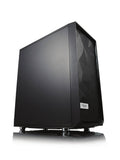 Black Compact Mid Tower Computer Case J6548