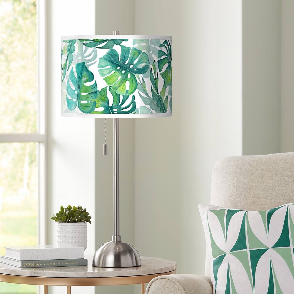 Brushed Nickel Table Lamp X90441