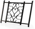 Black Adjustable Screen Door Grille Pack of 2 D426