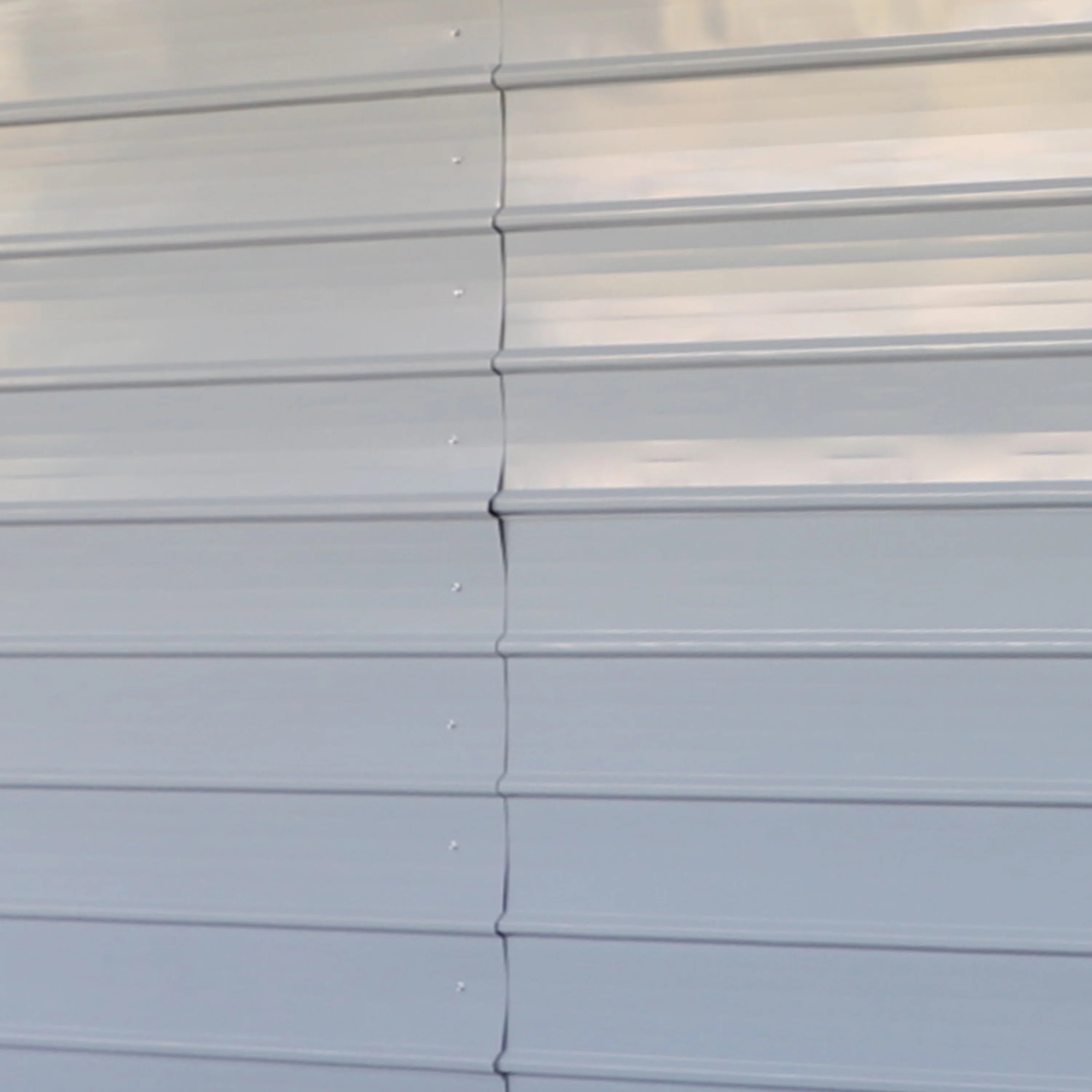 Galvanized Steel Carport Canopy Shelter with Sidewalls 12W x 26L x 10H ft Grey H668106