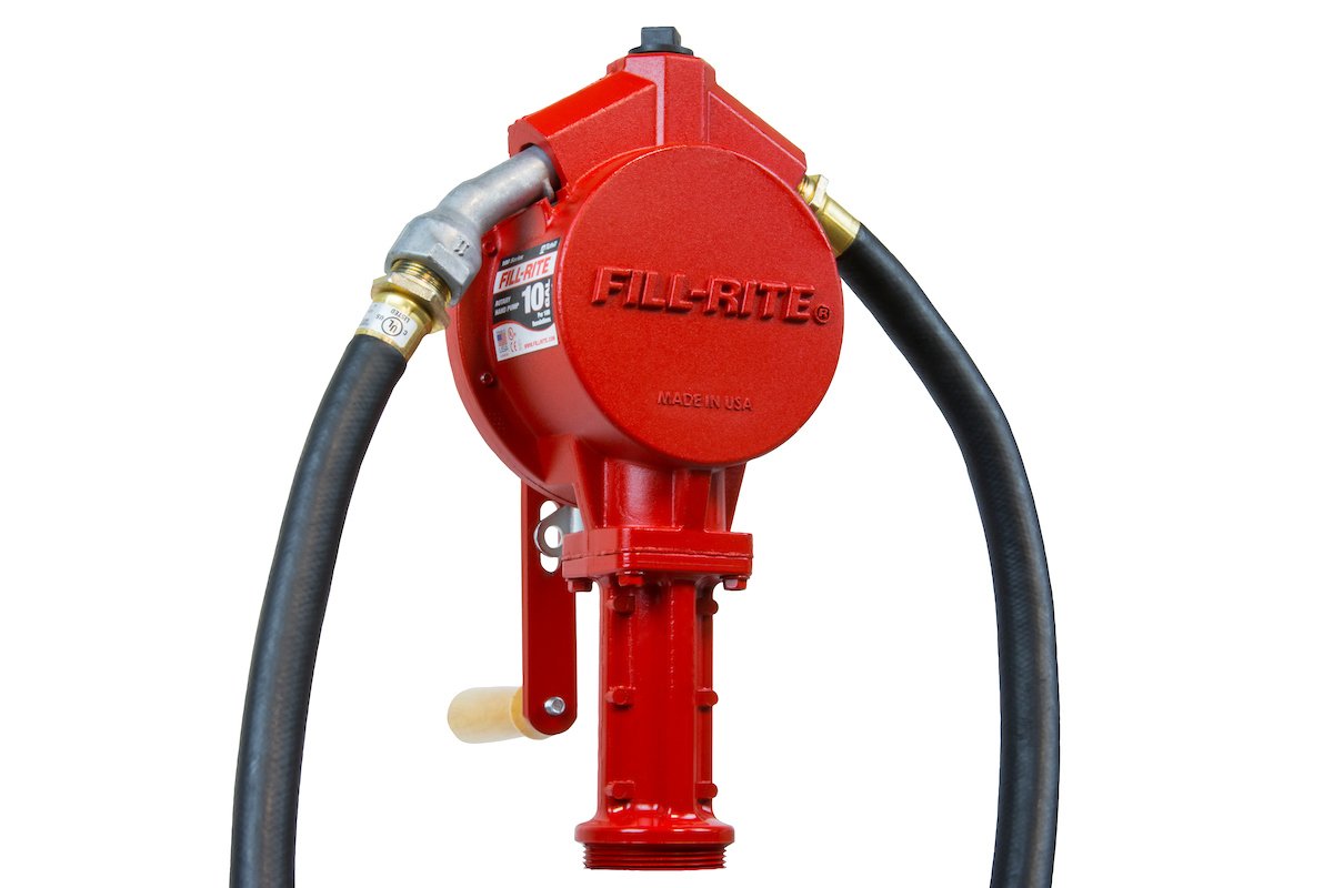 Piston Hand Pump with Suction Tube and Pail Spout E670