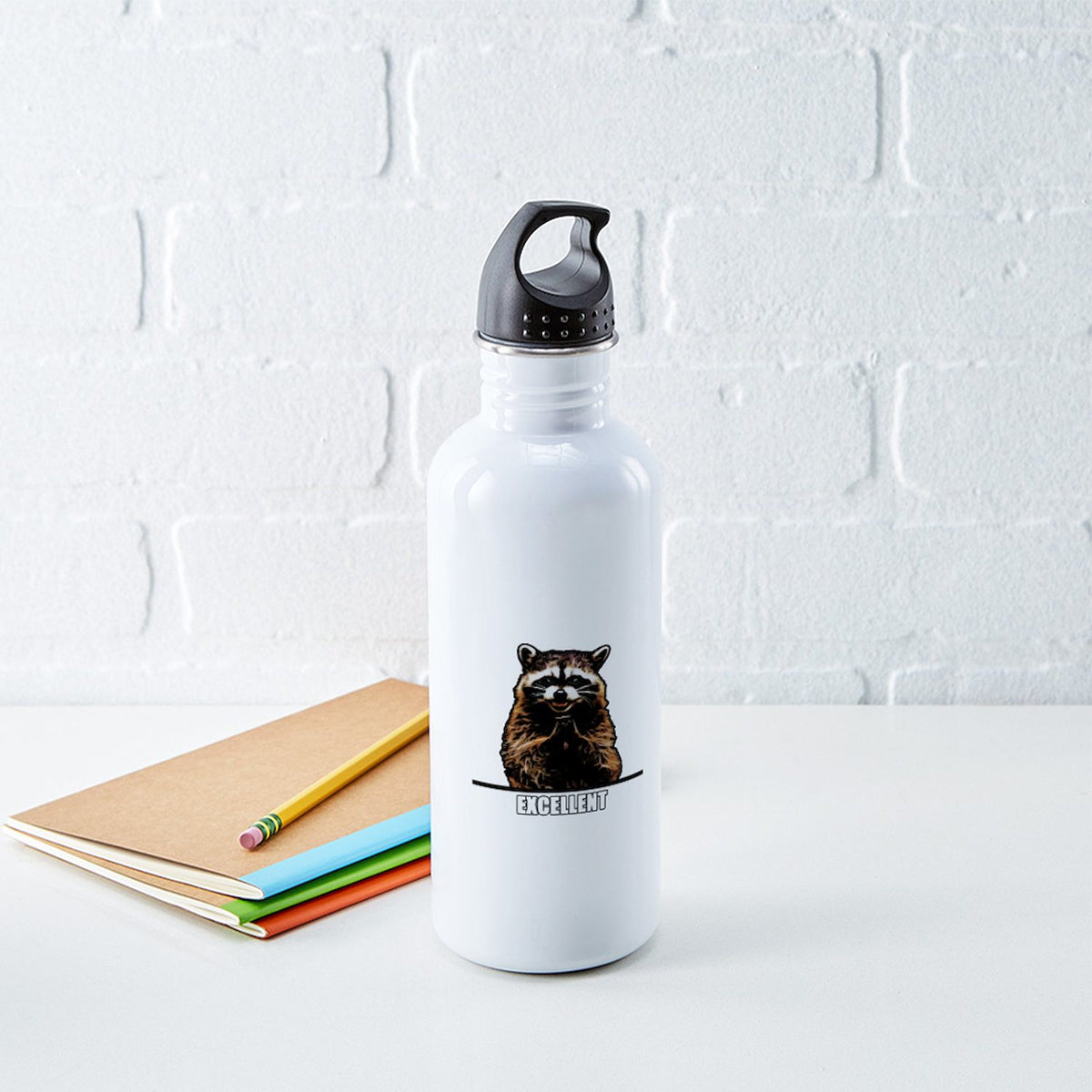 Stainless Steel Sports Water Bottle, 1.0L J71805