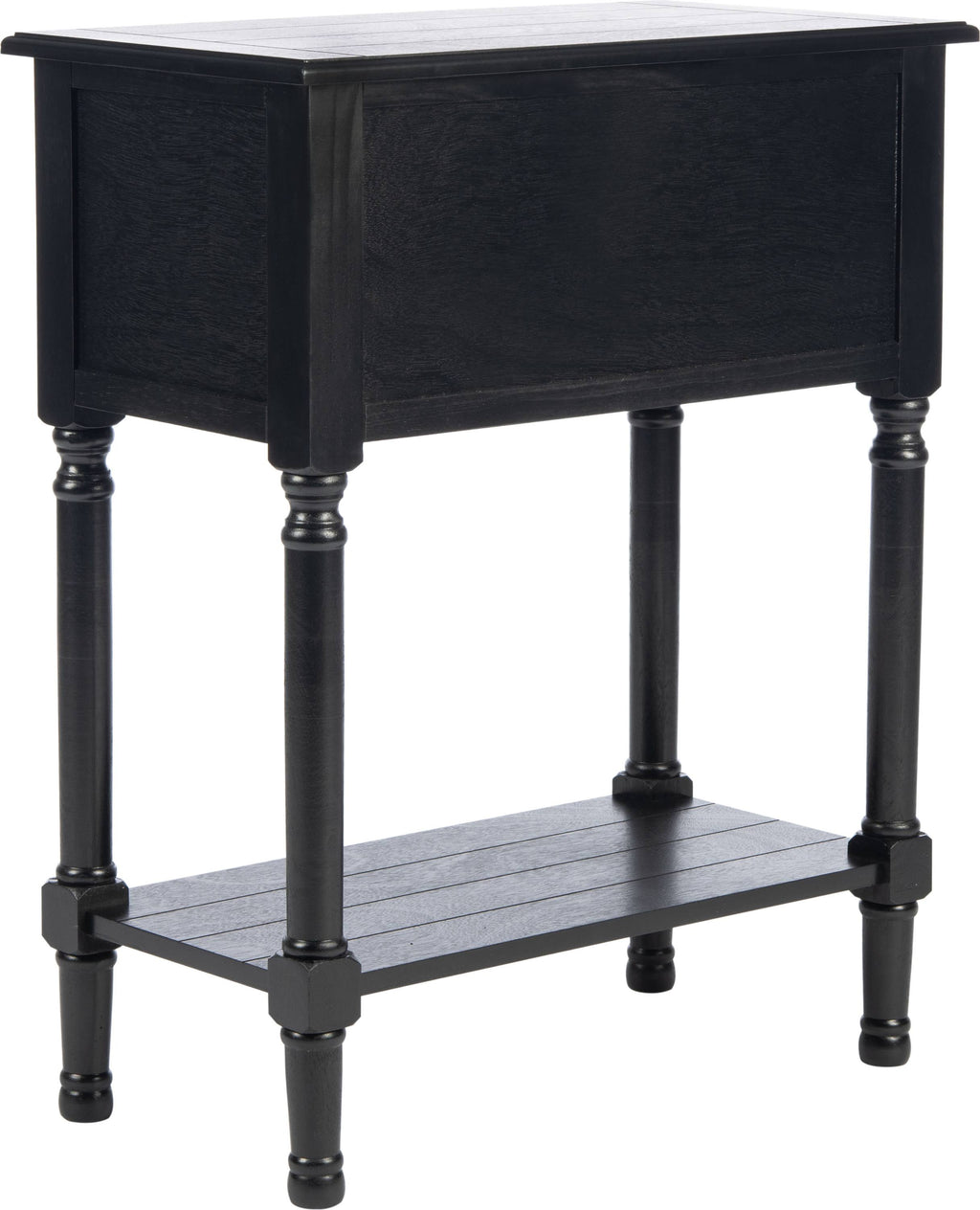 Black 3 Drawer Console Table E2087