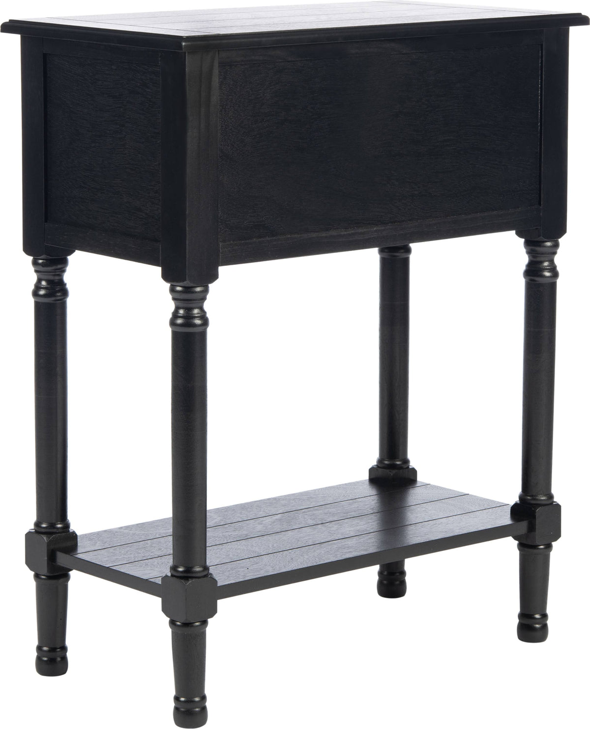 Black 3 Drawer Console Table E2087