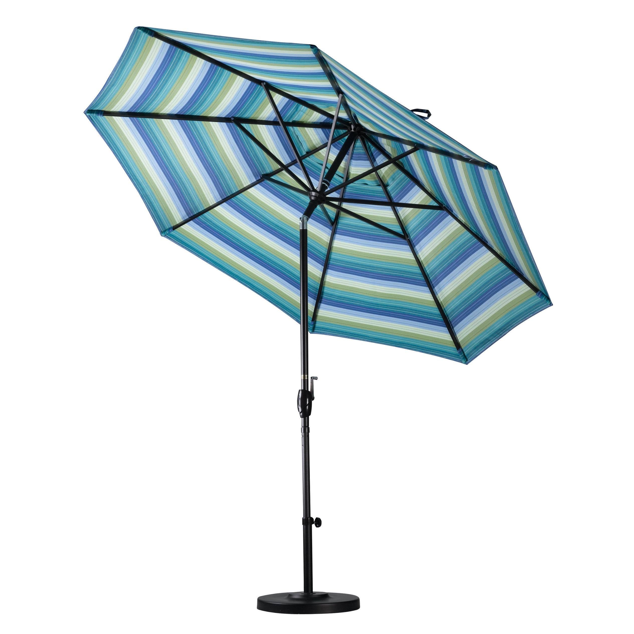 9 ft. Aluminum Push Tilt Patio Umbrella L961