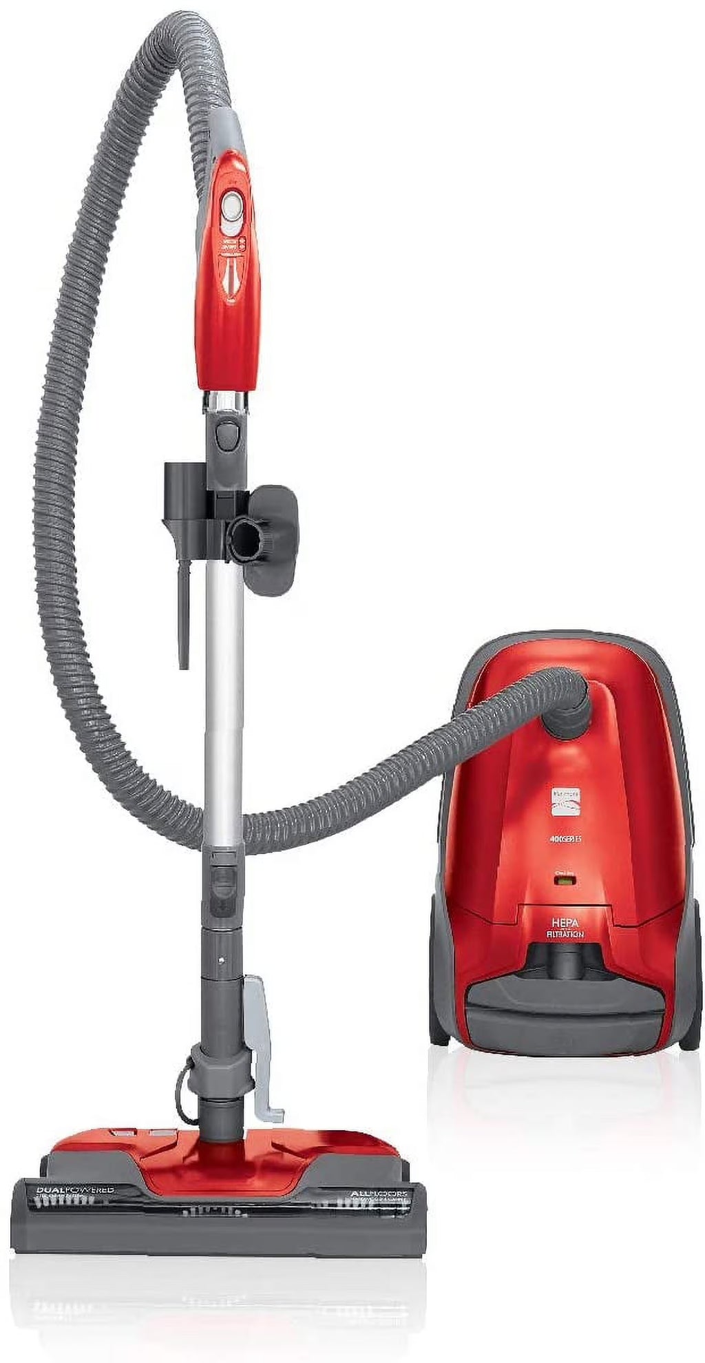 Red Bagged Canister Vacuum Cleaner L3213
