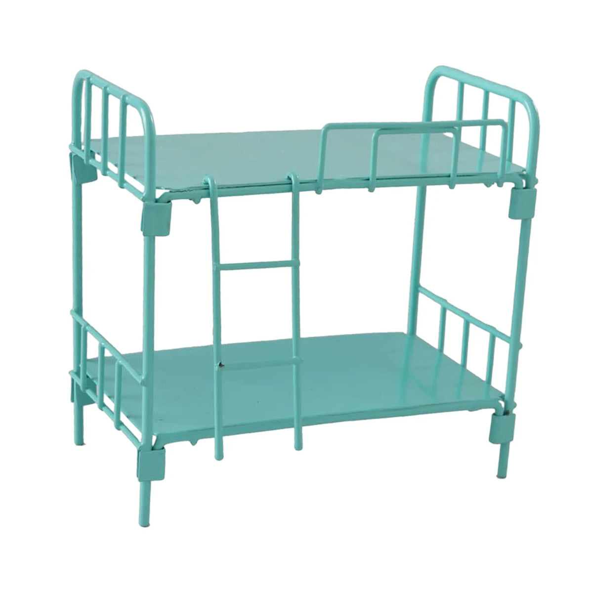 Metal Bunk Bed Dollhouse Miniature Model 6x3x6inch J6866
