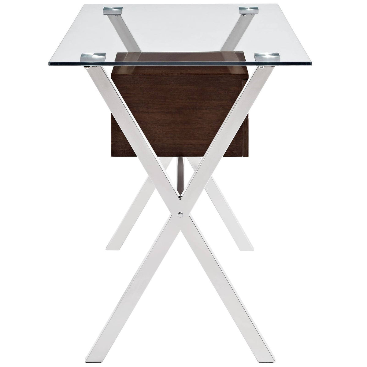 White Office Desk U4035
