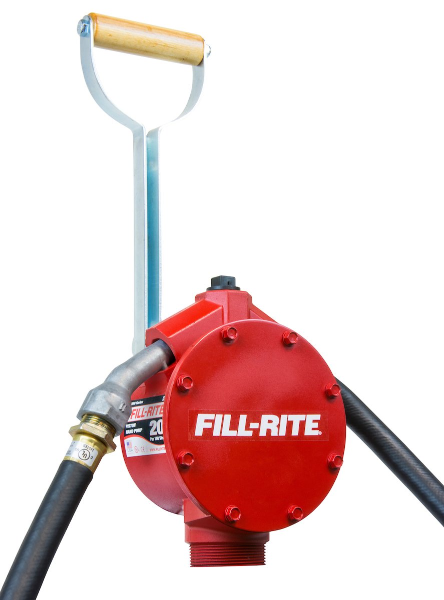 Piston Hand Pump with Suction Tube and Pail Spout E670