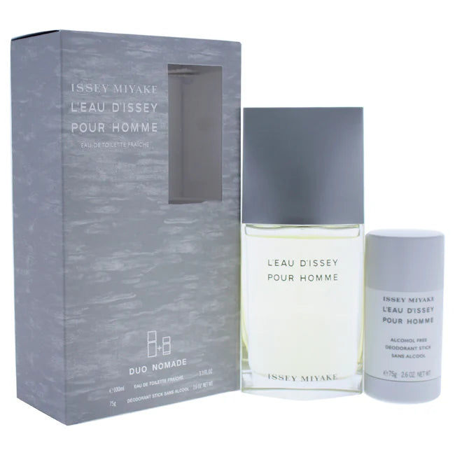 2 Pc Gift Set EDT Fraiche Deodorant Stick Alcohol Free I5228