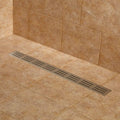 Brushed Stainless Steel Linear Shower Drain T69852