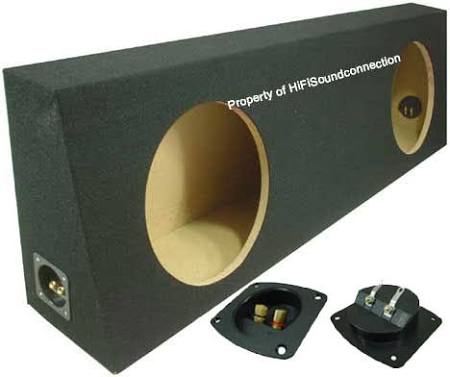 Dual Cab Truck Subwoofer Box, Dark Slate Gray, 10x22 M977