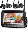 Wireless 7 FHD Monitor Backup Camera System with 4 Cameras W94518