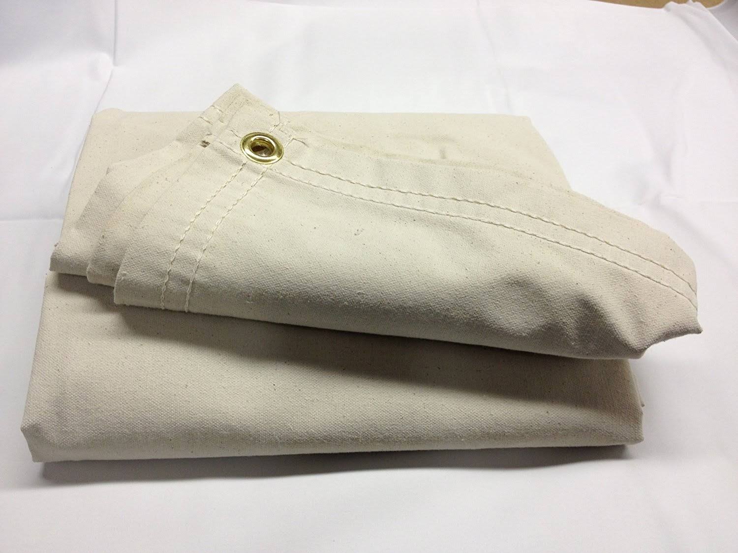 White Canvas Tarp G99222