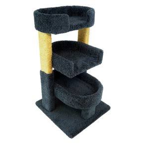 Gray Triple Cat Perch F849