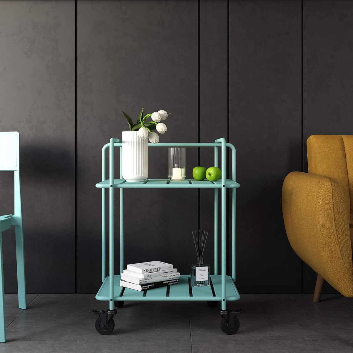 Yellow Outdoor Cart G2339