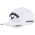 White Adjustable Golf Hat K779