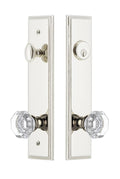 Polished Nickel Entry Set with Knob G2119
