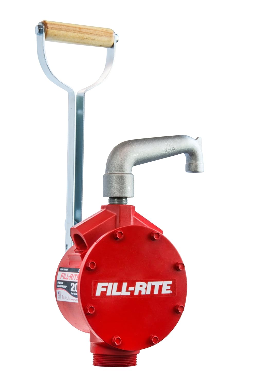 Piston Hand Pump with Suction Tube and Pail Spout E670