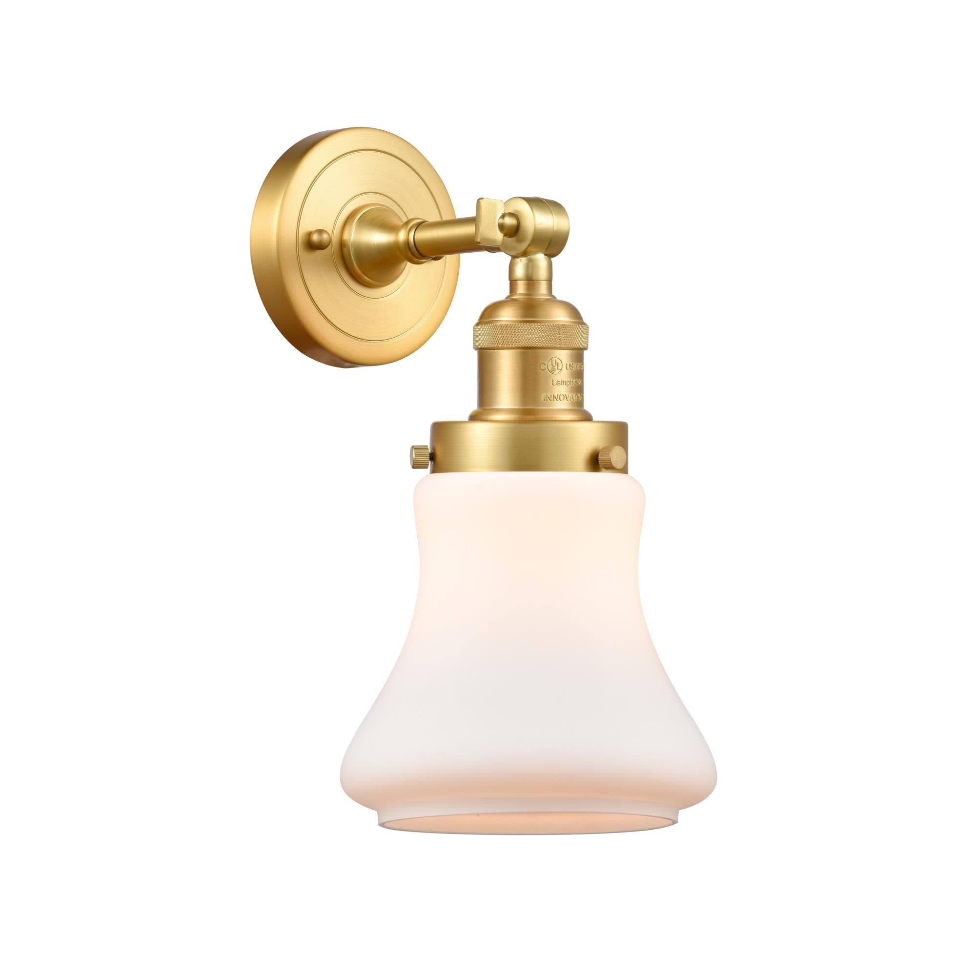 Satin Gold 1 Light Sconce E504456