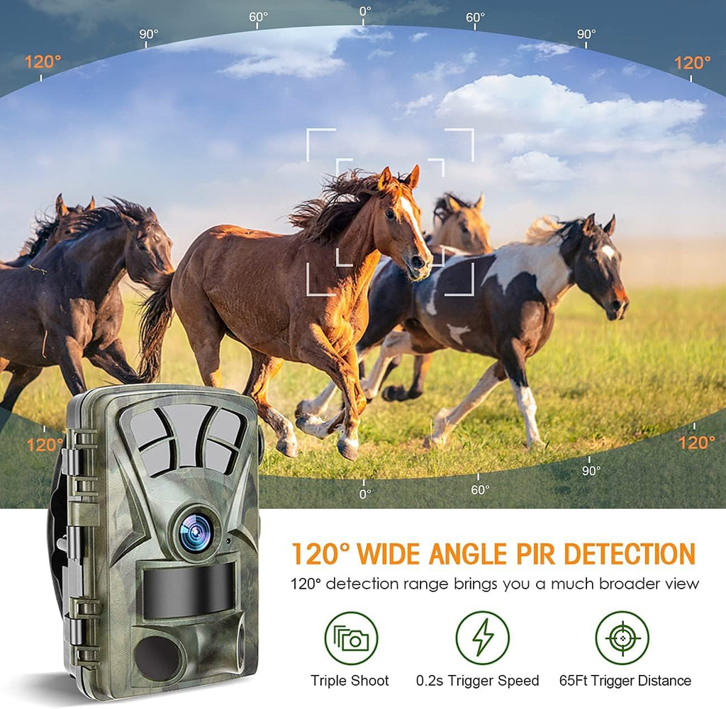 1520P IP66 Waterproof Trail Camera with Night Vision E394068
