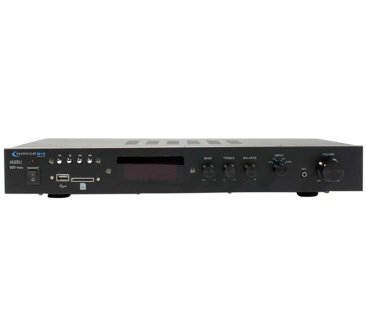 600 Watt Power Amplifier with USB and SD Card Inputs C228764