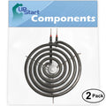 2-Pack 6 inch 5 Turns Surface Burner Element for Range Stove Cooktop P7339