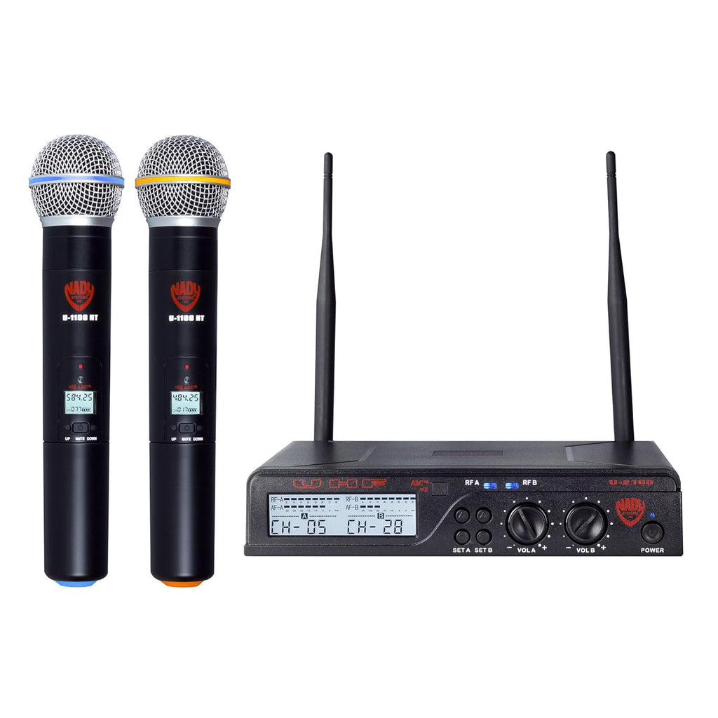 UHF Wireless Lavalier Microphone and Instrument/Guitar System D3147