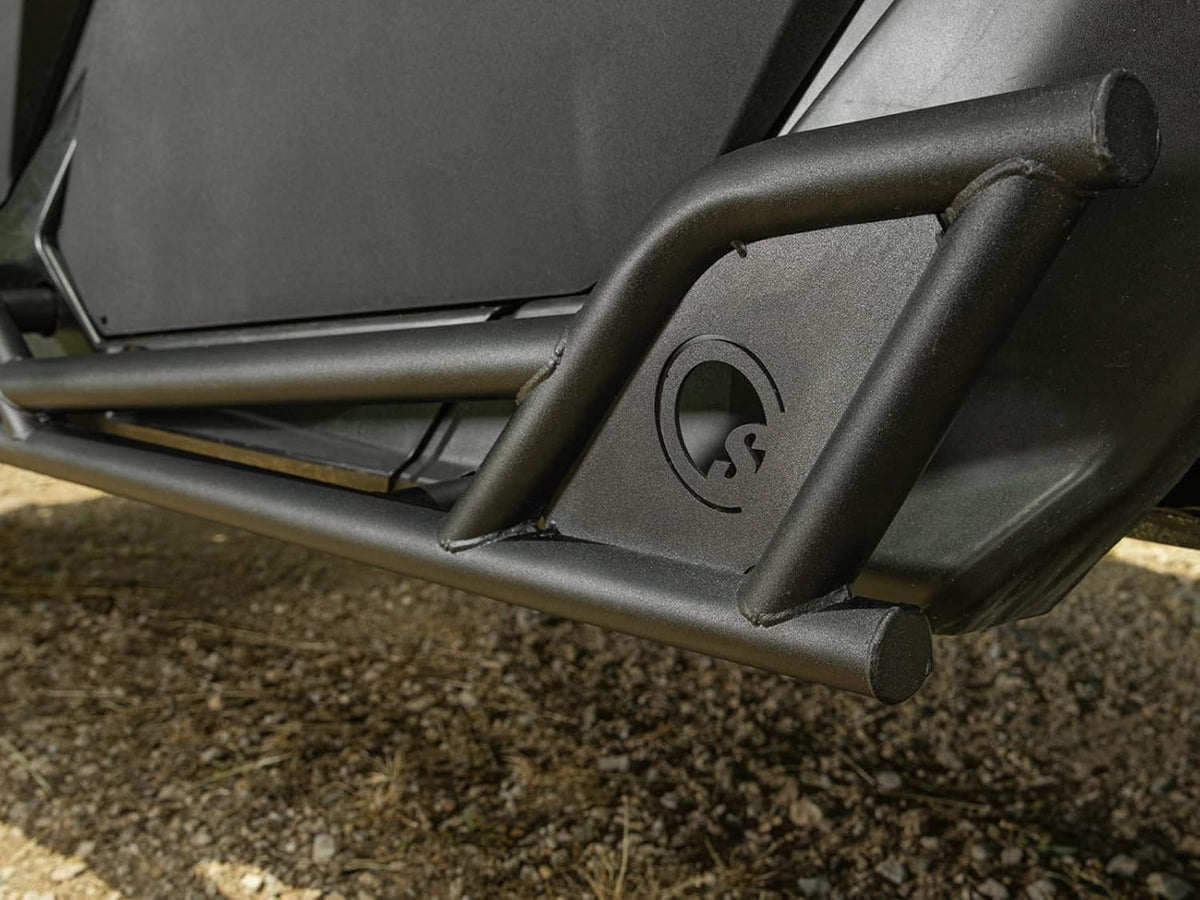 Nerf Bars / Rock Sliders, 1.75” Diameter Steel Tubing, Bolt-On Mounting, Powder-Coat Finish O355