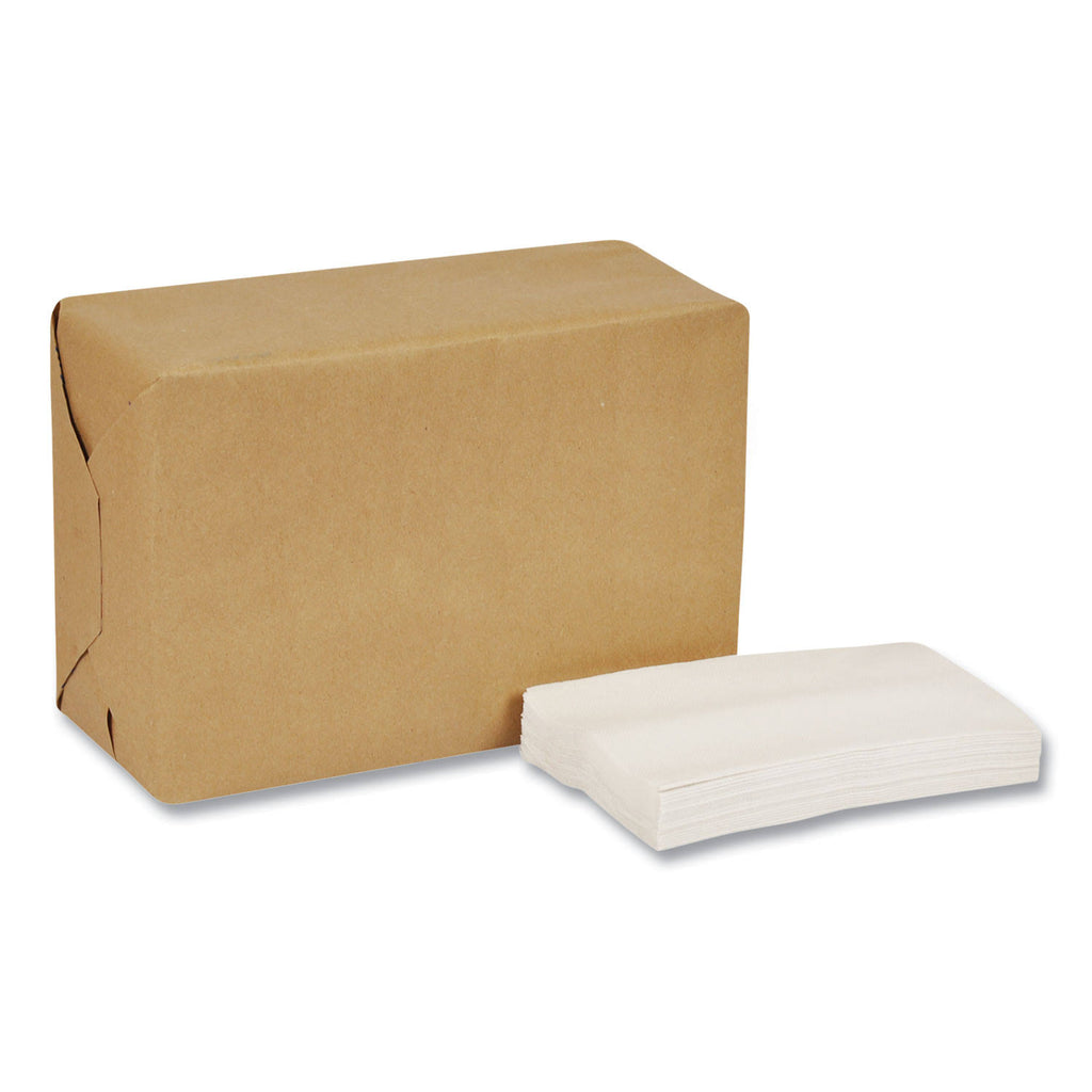 White Multipurpose Paper Wiper, 13.8 x 8.5, 400/Pack, 12 Packs/Carton O4541