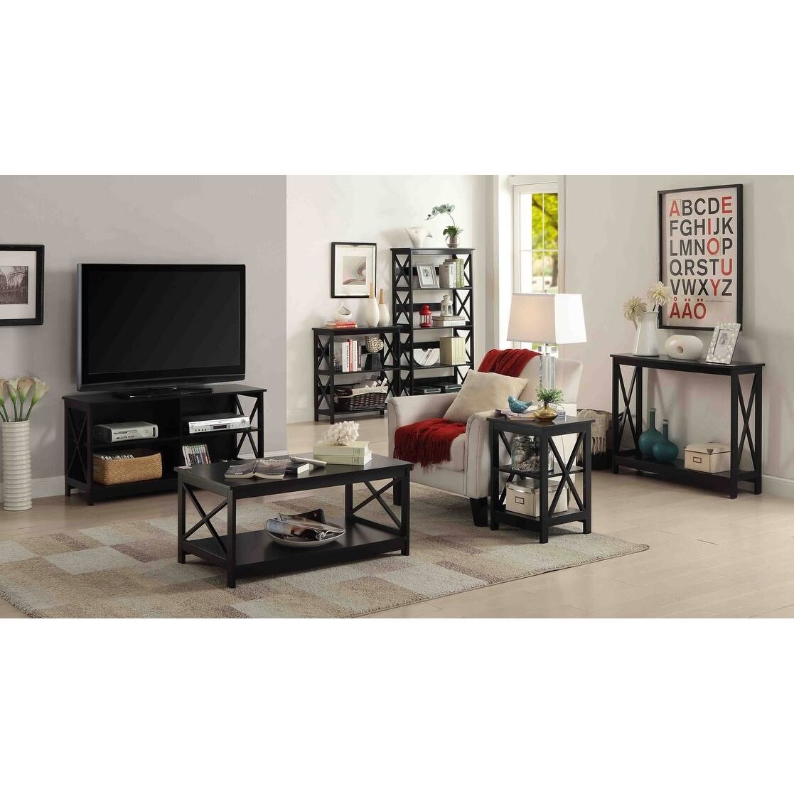 Cobalt Blue X-Base End Table R5436