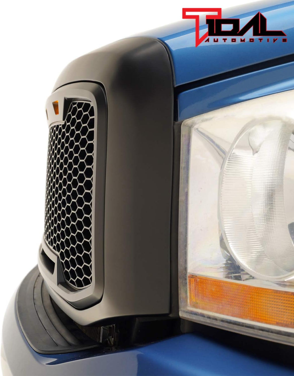 ABS Grille with Amber LED Lights Matte Black L96887