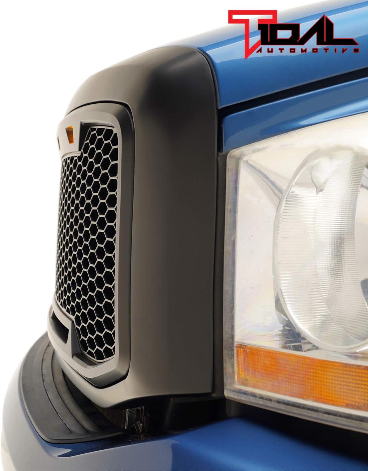 ABS Grille with Amber LED Lights Matte Black L96887