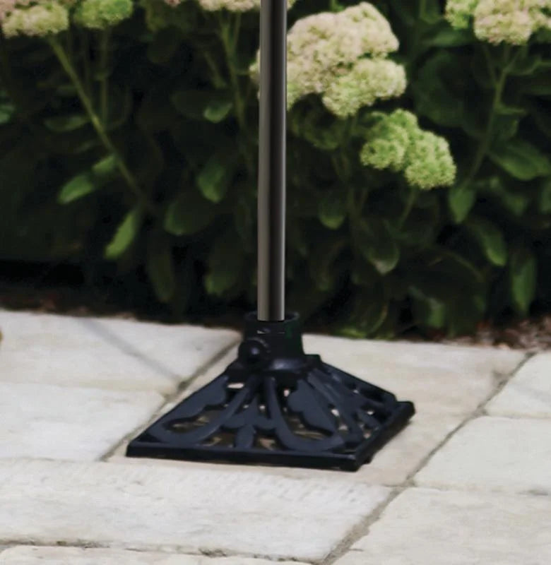 9 inch Cast Iron Black Torch Stand W45474
